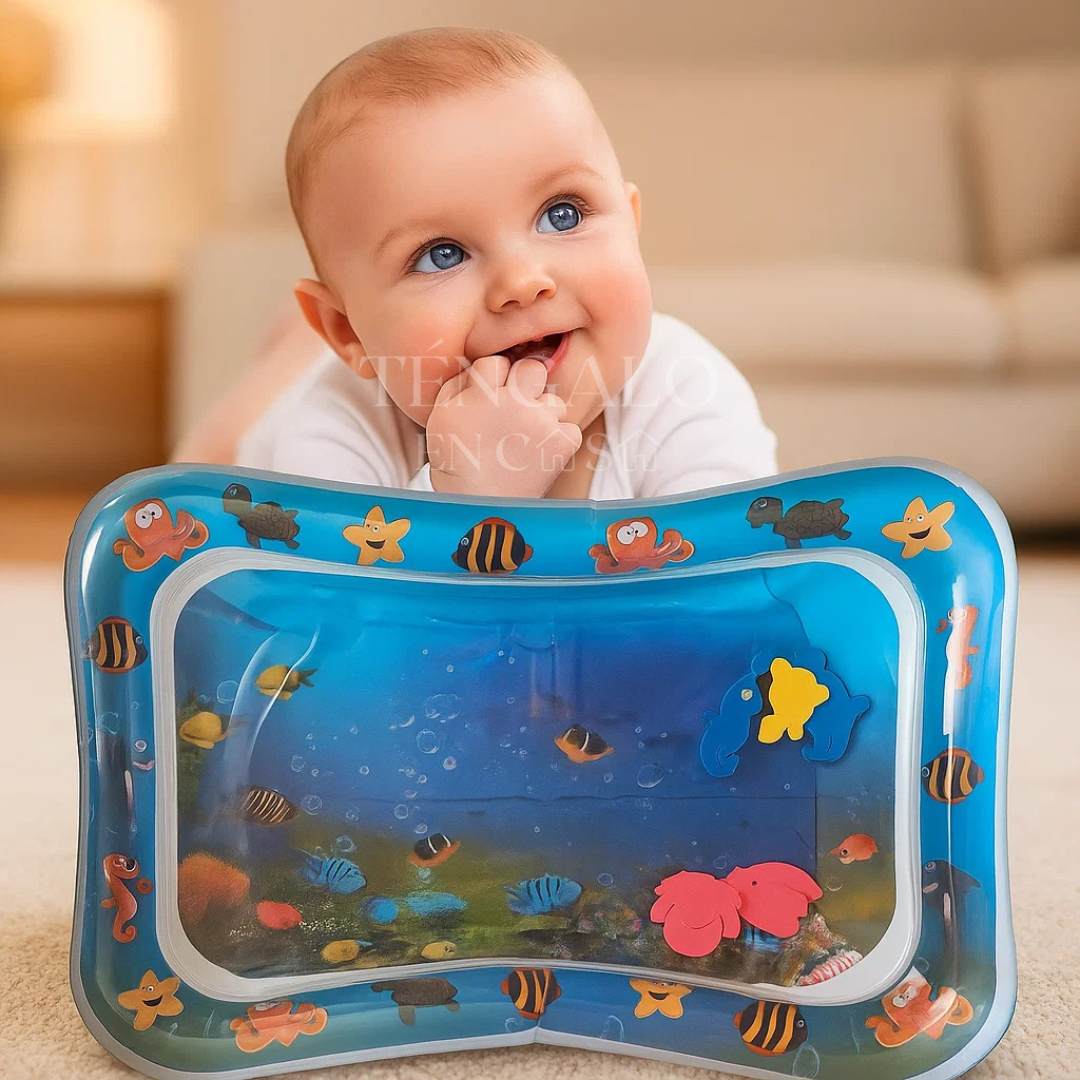Tapete de Agua Inflable para Bebé