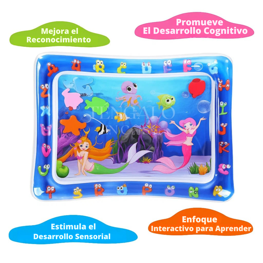 Tapete de Agua Inflable para Bebé
